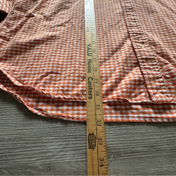 Ralph Lauren Big & Tall Button Down - Orange Plaid - Picture 6 of 7